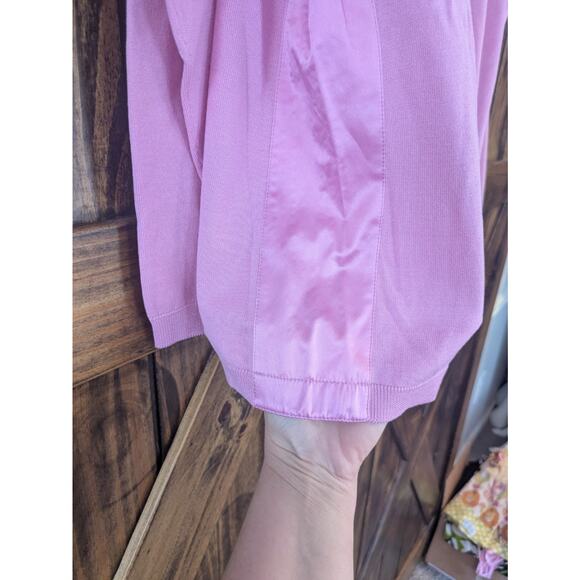 Liz Claiborne Classics 74% Silk V Neck Cardigan With Matching Shell Size 1X - Picture 4 of 6